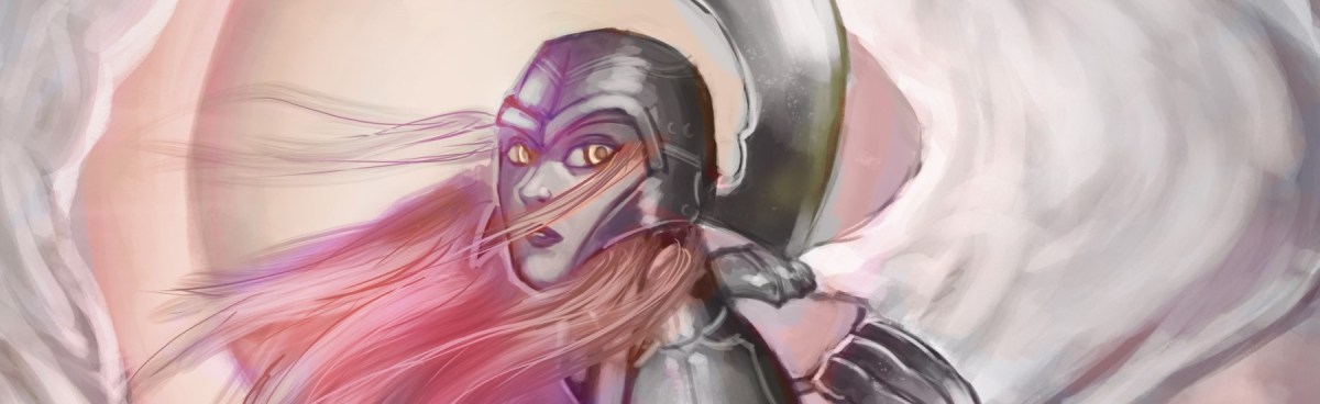 Painting Study – Aurora Battle by Clint&nbsp;Cearley