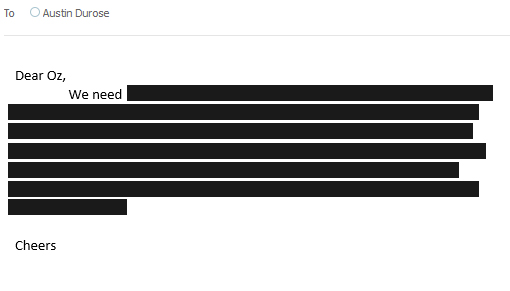 emails - censored